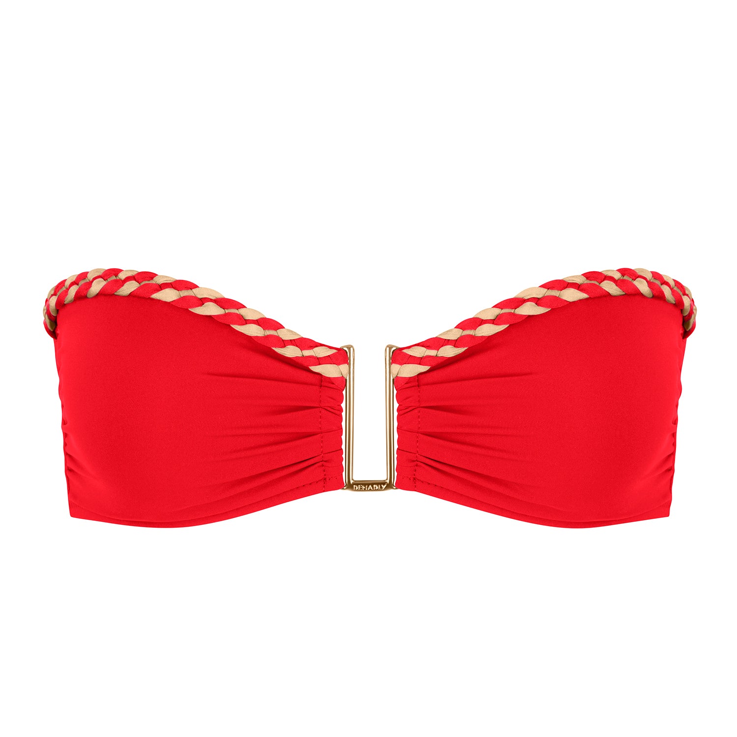 ROSE BANDEAU TOP RED